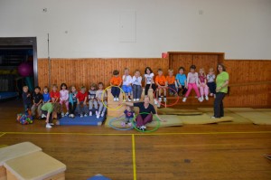 Kinderturngruppe des TV 1896 Nauheim